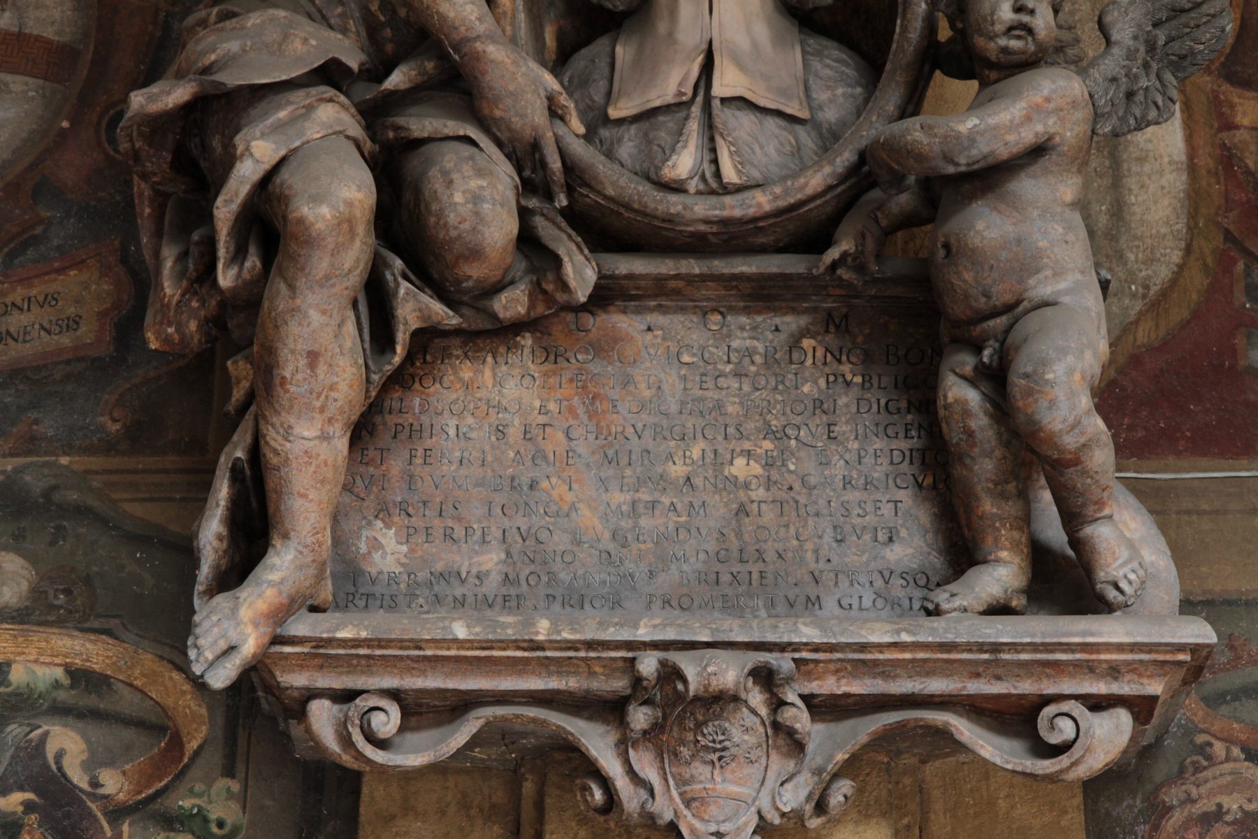 Alessandro Guicciardini's memorial tablet, PT, Palazzo Archiginnasio, Bologna - 04.jpg